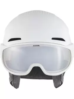 ALPINA ALTO V helma na lyže/snowboard, matná bílá