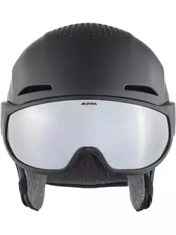 ALPINA ALTO V helma na lyže/snowboard, matná černá