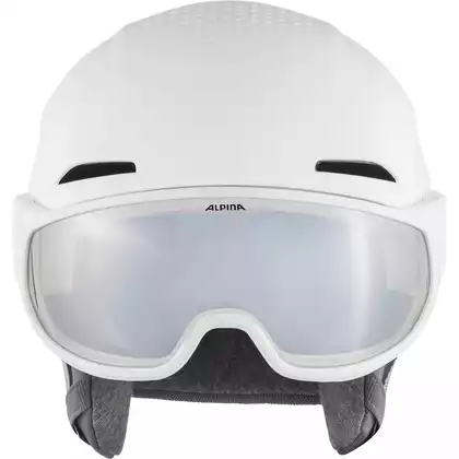 ALPINA ALTO V helma na lyže/snowboard, matná bílá