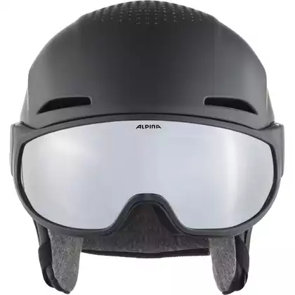 ALPINA ALTO V helma na lyže/snowboard, matná černá