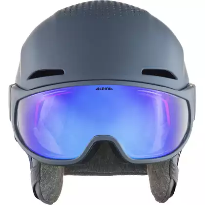 ALPINA ALTO V helma na lyže/snowboard, ink matt