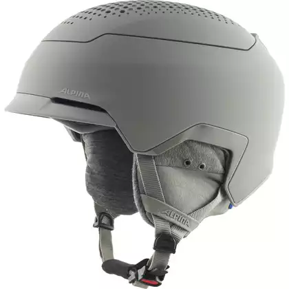ALPINA GEMS 2023 lyžařská helma šedá mat