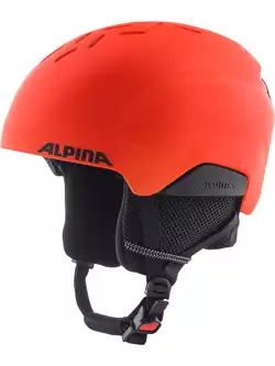 ALPINA PIZI dětská lyžařská/snowboardová helma, neon-orange matt