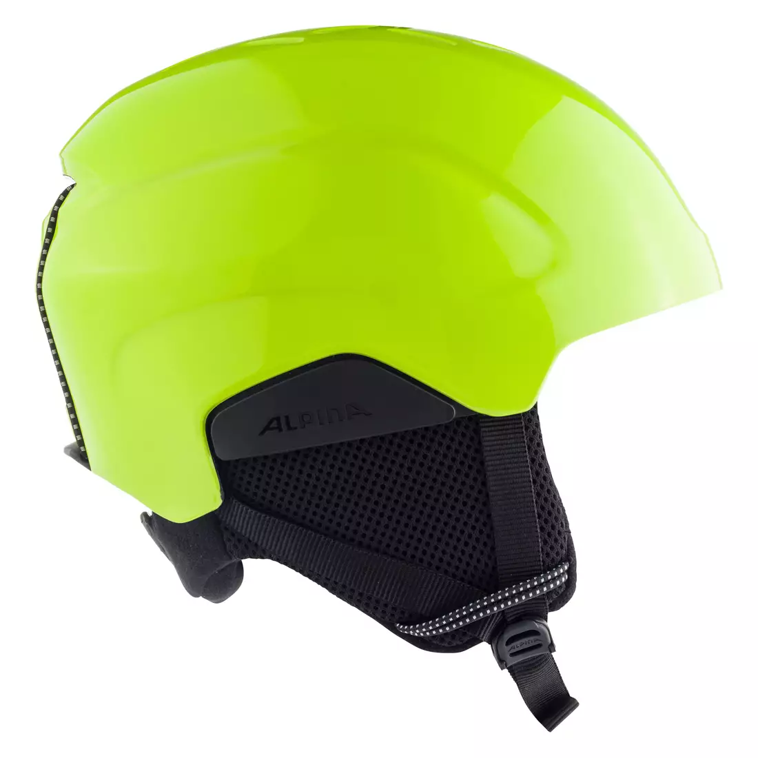ALPINA PIZI dětská lyžařská/snowboardová helma, neon-yellow matt