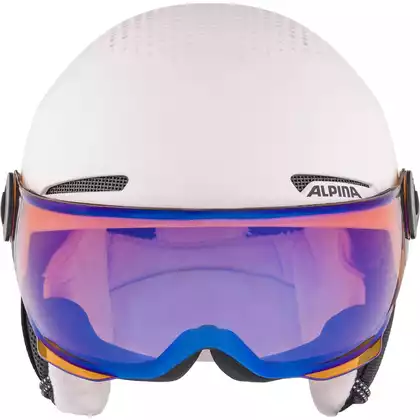 ALPINA ZUPO VISOR Q-LITE 2023 dětská lyžařská helma růžová podložka