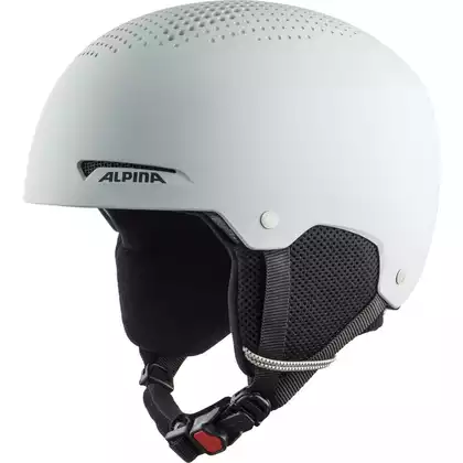 ALPINA ZUPO dětská lyžařská helma šedá mat
