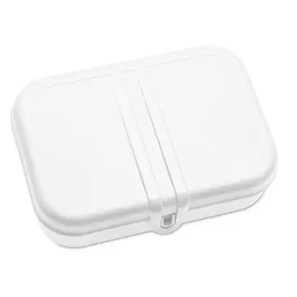 Koziol Pascal L lunchbox s oddělovačem, bílý