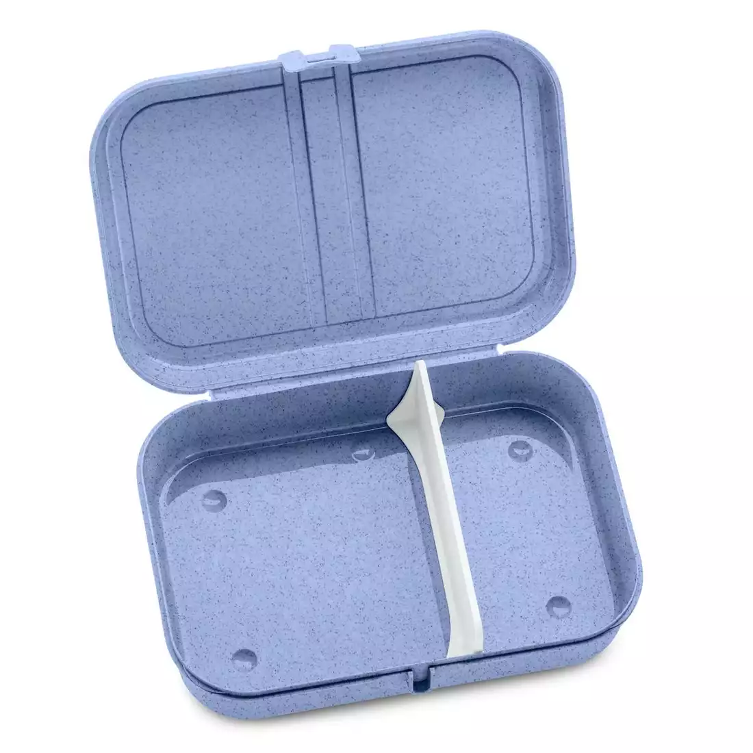 Koziol Pascal L organic lunchbox s oddělovačem, modrý