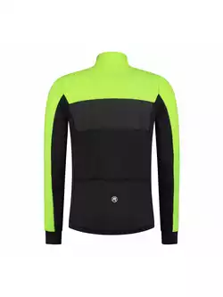 ROGELLI ATTQ pánská zimní cyklistická bunda, černo-žlutá