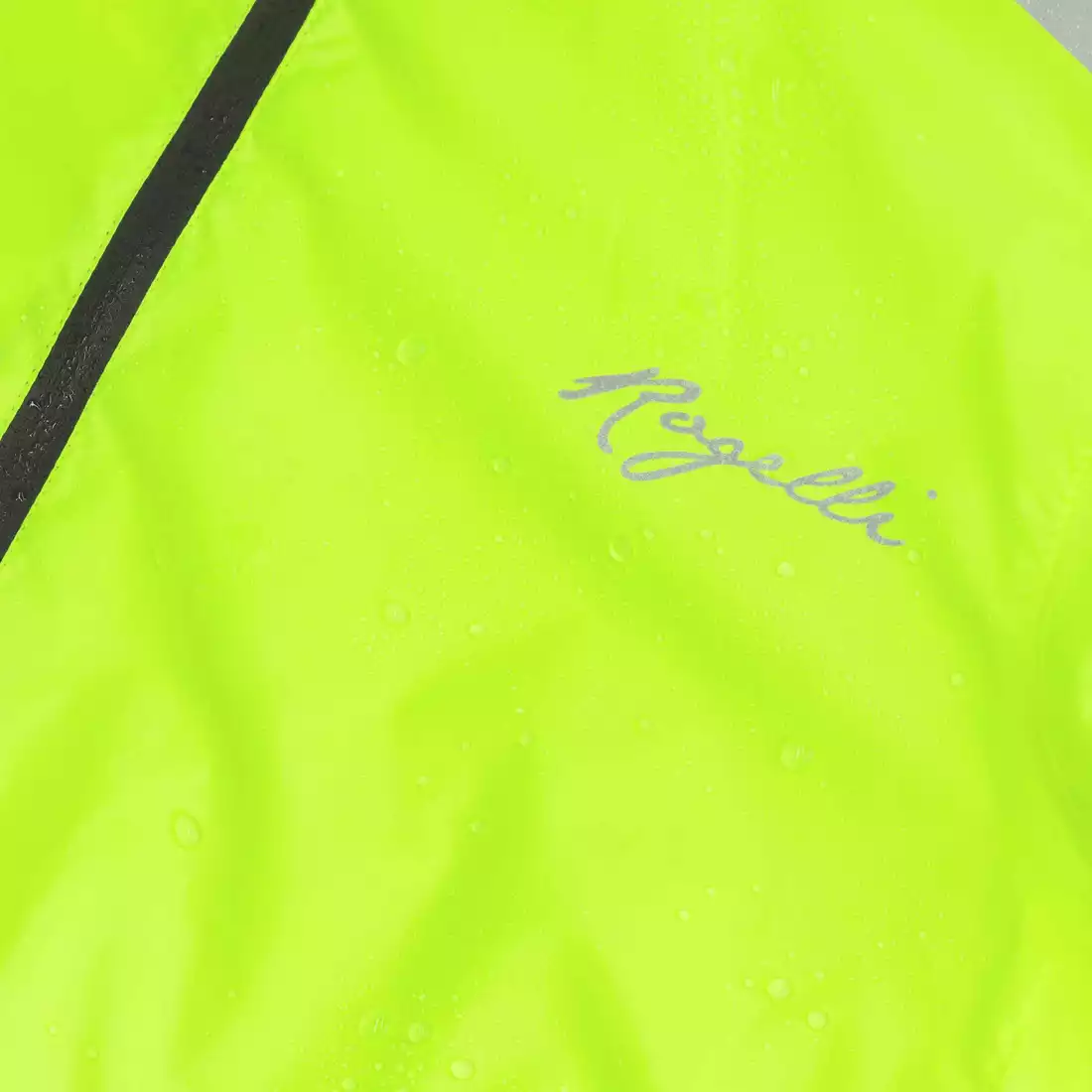 ROGELLI CORE dámská cyklistická bunda do deště žlutý fluor