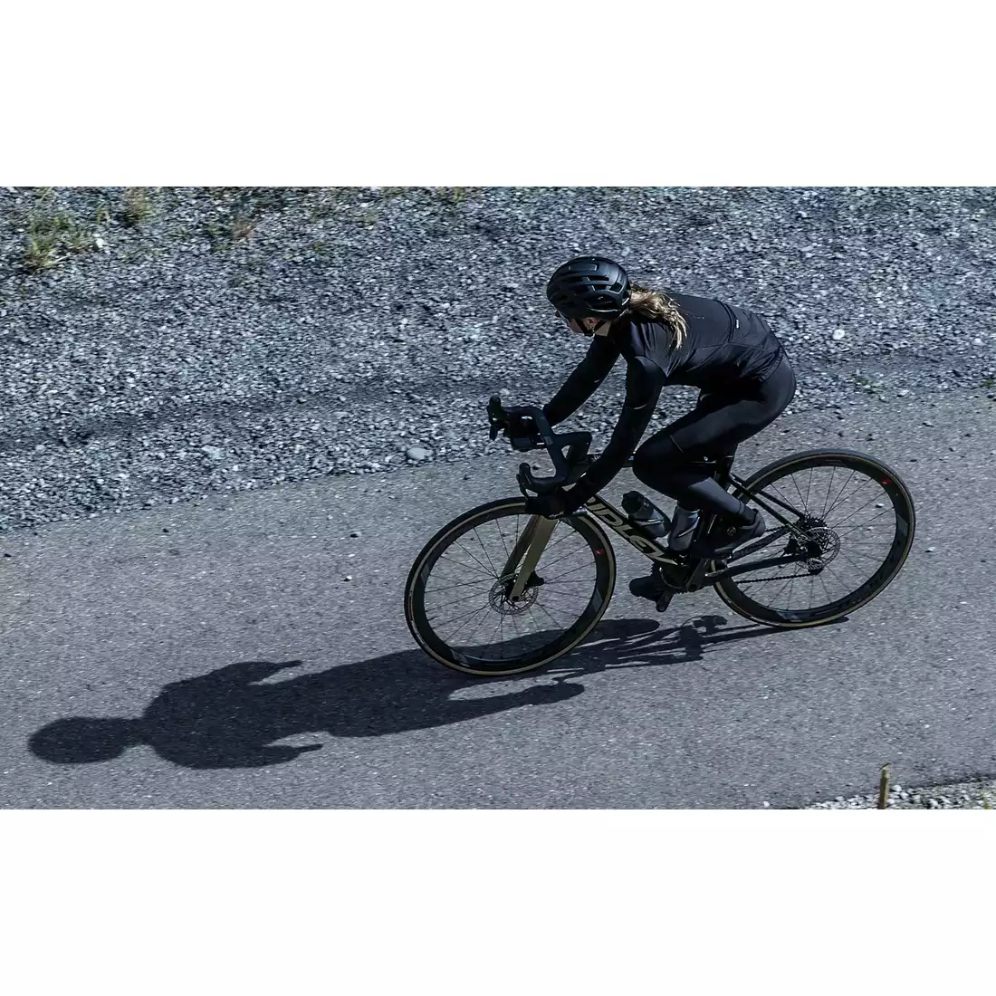 ROGELLI CORE dámská zimní cyklistická bunda, černá