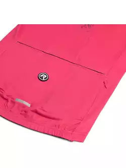 ROGELLI ESSENTIAL dámská zateplená cyklistická bunda růžová