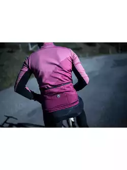ROGELLI FARAH dámská zimní cyklistická bunda, růžový