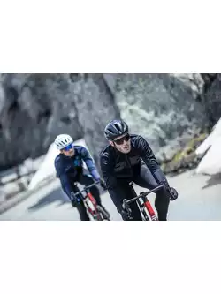 ROGELLI RADIUS Zimní pánský cyklistická bunda Černá