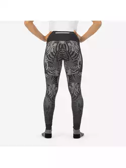 ROGELLI SAGE dámské zimní běžecké kalhoty šedé a černé barvy
