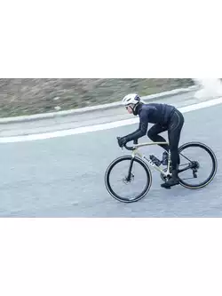 Rogelli DEEP WINTER dámské zateplené cyklistické kalhoty se šlemi, černá