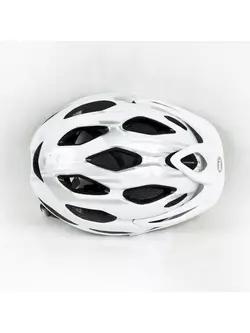 BELL INDY - cyklistická přilba, bílá a stříbrná