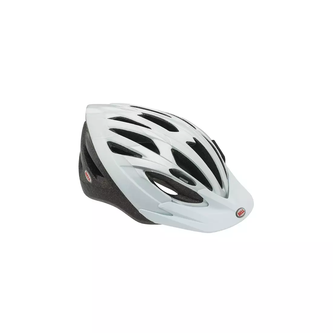 BELL PRESIDIO - cyklistická přilba, bílá a stříbrná / roztahaná