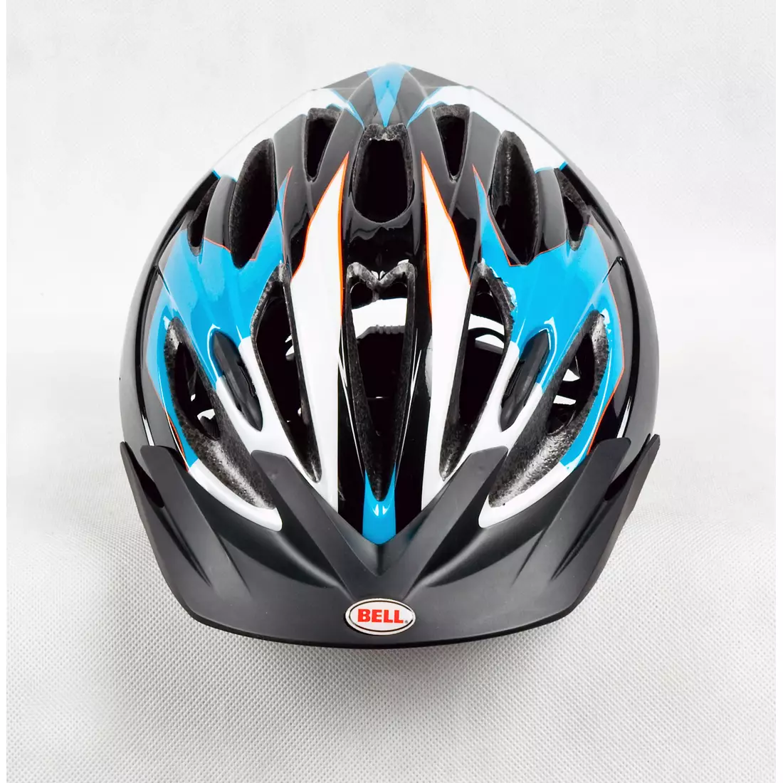BELL PRESIDIO - cyklistická přilba, černá a modrá