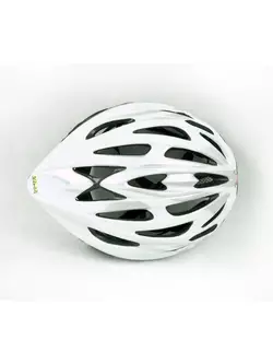 BELL SOLAR - cyklistická přilba, bílá a stříbrná