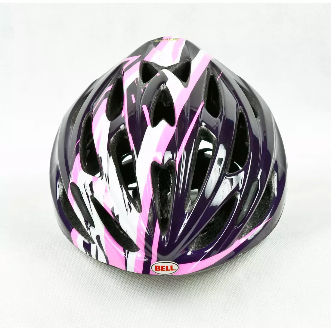 BELL SOLAR - dámská cyklistická přilba, fialová a růžová