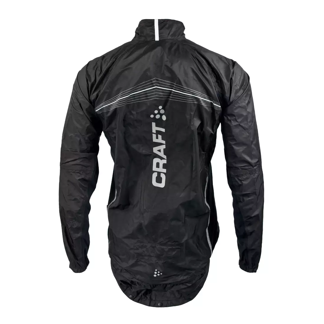 CRAFT ELITE BIKE - nepromokavá pánská cyklistická bunda 1902576-9900, barva: černá