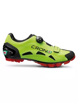 CRONO EXTREMA NYLON - MTB cyklistické boty - barva: Zelená