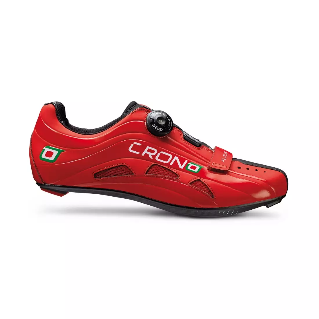 CRONO FUTURA NYLON - silniční cyklistické boty - barva: Červená