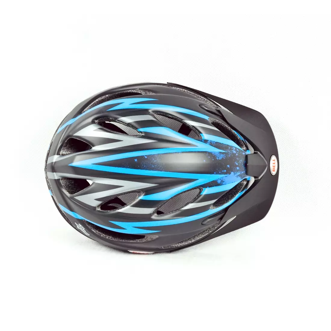 Cyklistická přilba BELL PISTON, černá a modrá