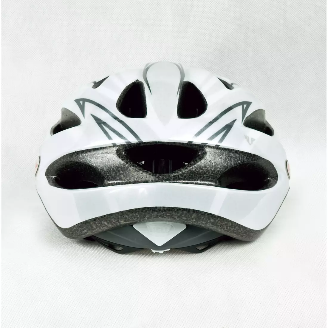 Cyklistická přilba BELL XLP, bílá a stříbrná, velká velikost