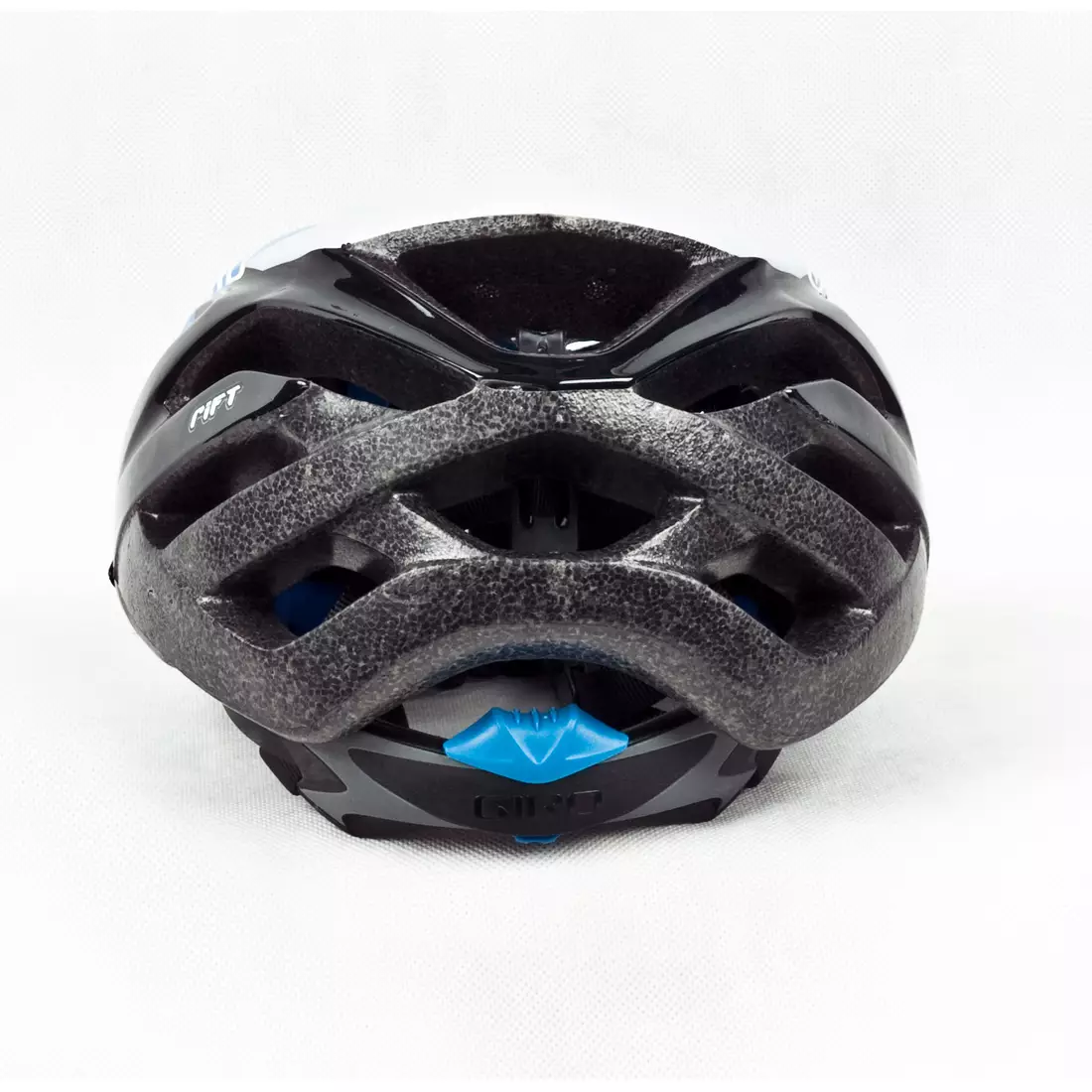 Cyklistická přilba GIRO RIFT, černá a modrá