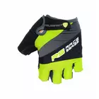 Cyklistické rukavice POLEDNIK RS černo-zelené