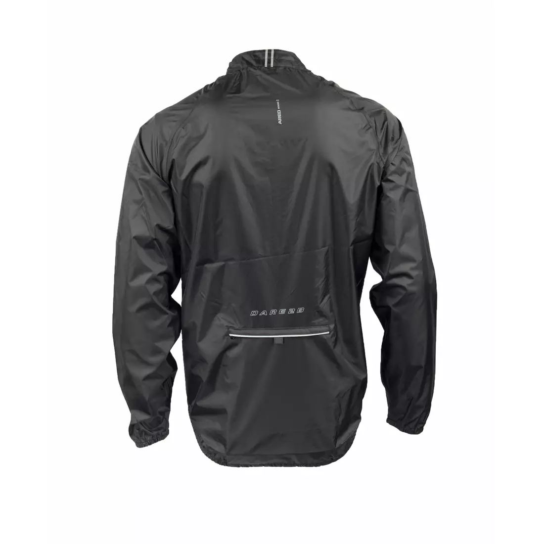 DARE2B AFFUSION JACKET - lehká cyklistická bunda odolná proti dešti, černá DMW096-800