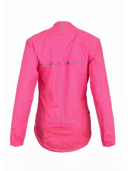 DARE2B Transpose dámská cyklistická bunda do deště DWW095-7ZP, barva: růžová