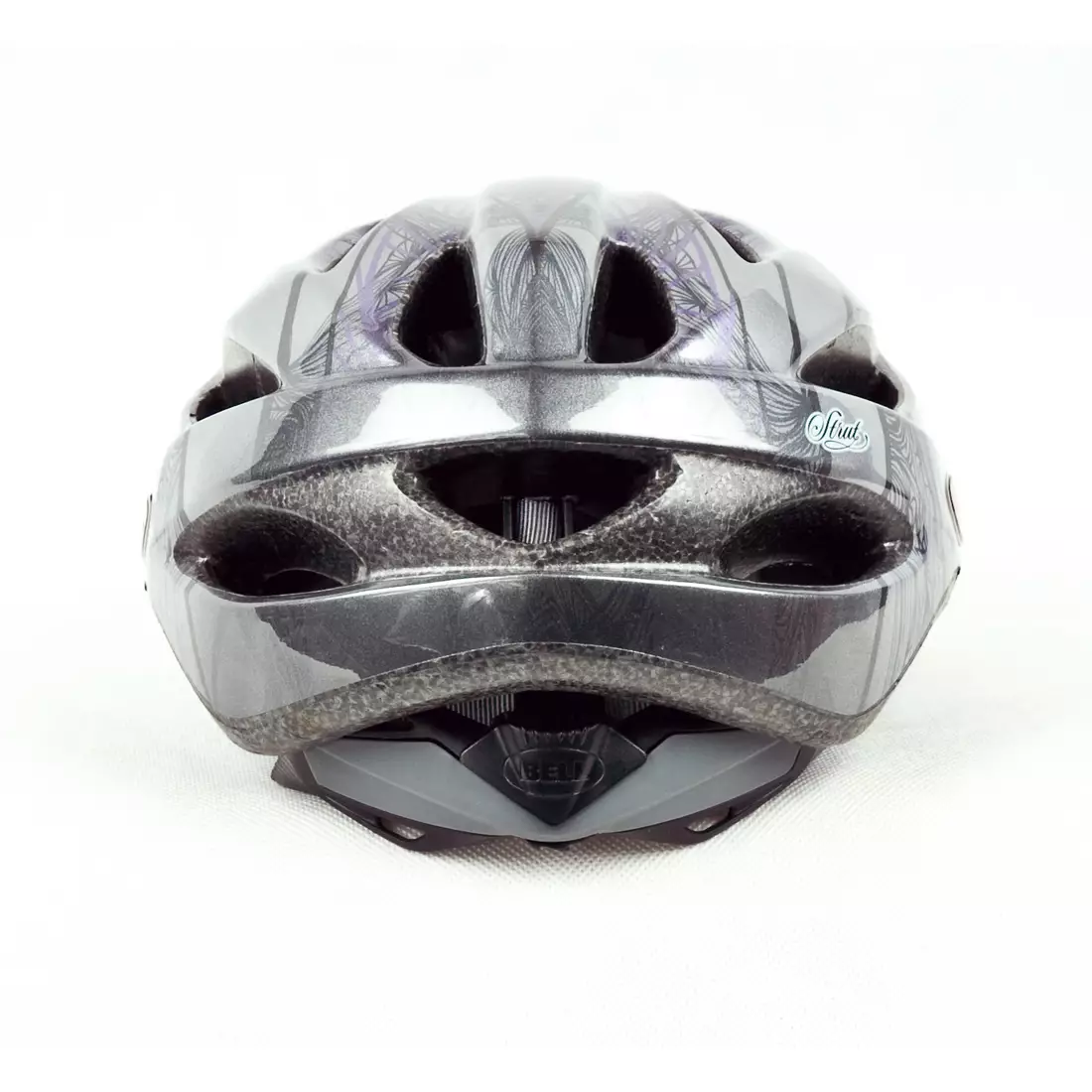 Dámská cyklistická přilba BELL STRUT, titanově fialová