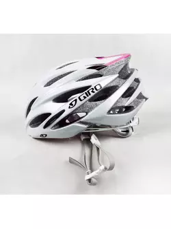Dámská cyklistická přilba GIRO SONNET, bílá a růžová
