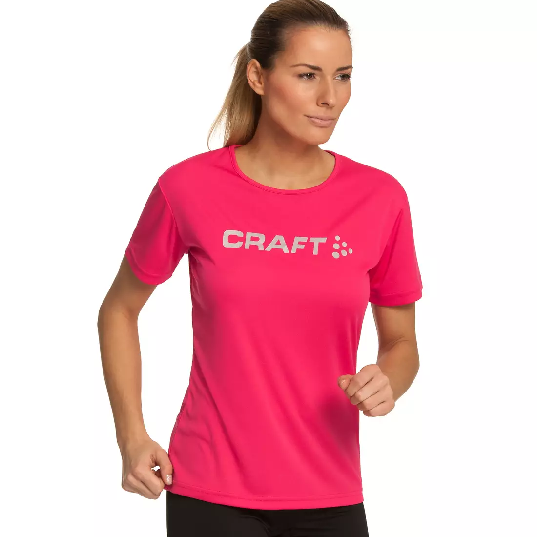 Dámské běžecké tričko CRAFT Active Run Logo 192482-1477