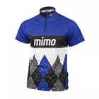 MikeSPORT DESIGN - HOF - MTB cyklistický dres, barva: modrá