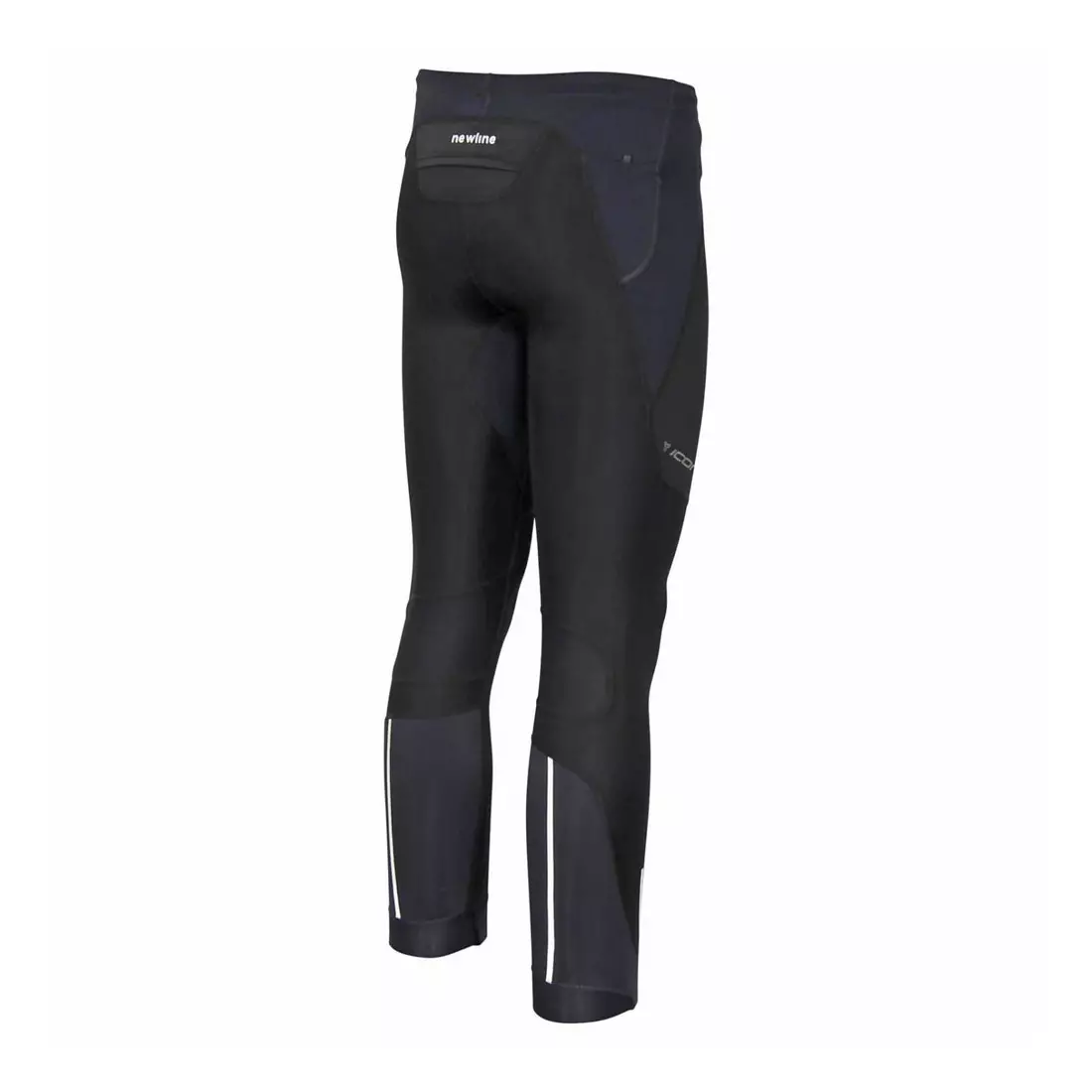 NEWLINE ICONIC PÉROVÉ KALHOTY 11449-184 - pánské běžecké kalhoty, barva: černá
