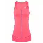 NEWLINE IMOTION TANK 10793-274 - dámské b/r běžecké tričko, barva: fluor růžová