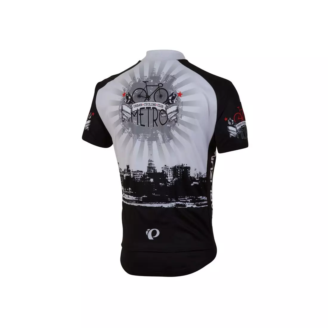 PEARL IZUMI - 0705-4IY SELECT LTD - pánský cyklistický dres, barva: Bílá a černá