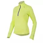 PEARL IZUMI - 12221403-4DA FLY LS - dámské běžecké tričko d/r, barva: Žlutá