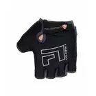 POLEDNIK F1 NEW14 cyklistické rukavice černé
