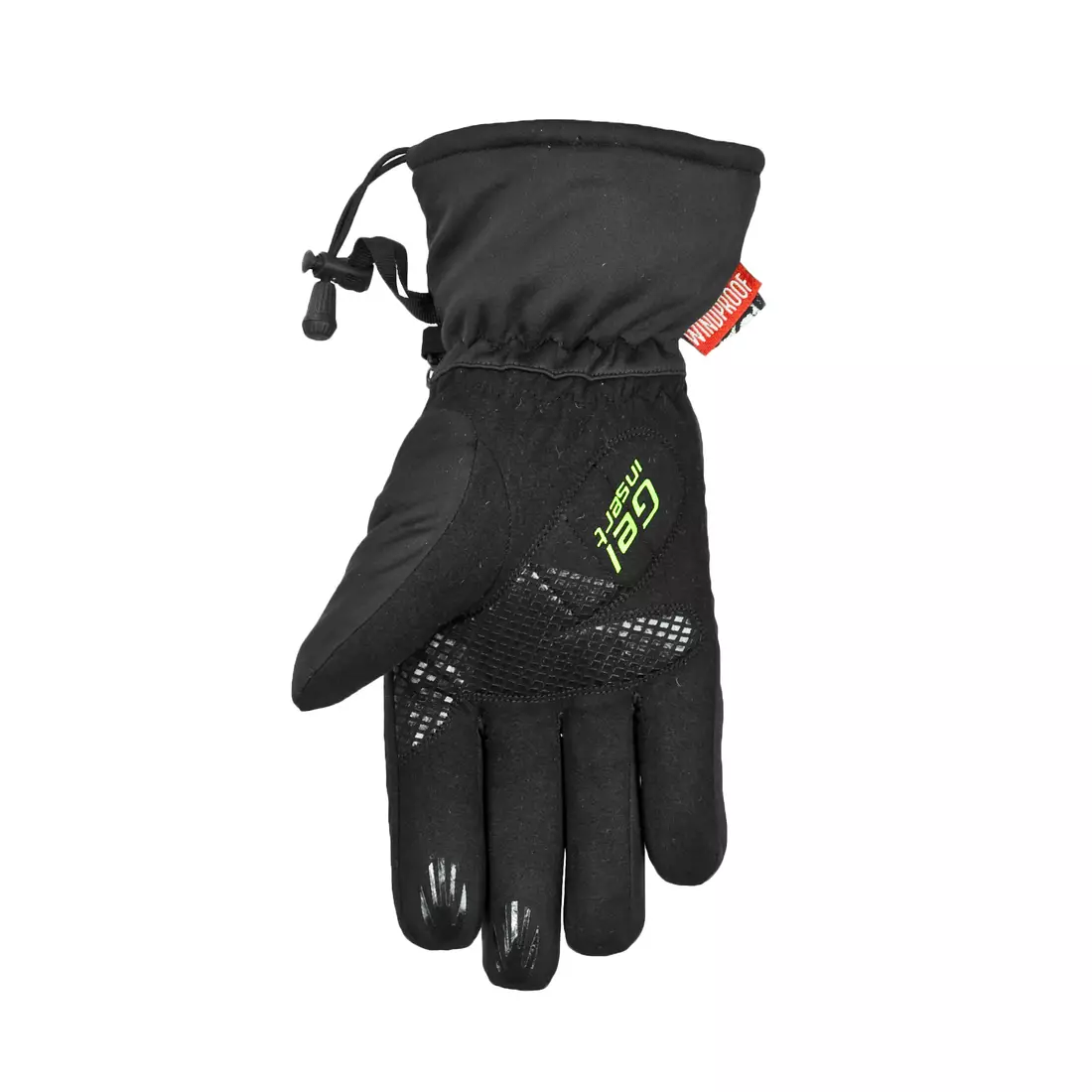 POLEDNIK zimní rukavice FROST, barva: černá