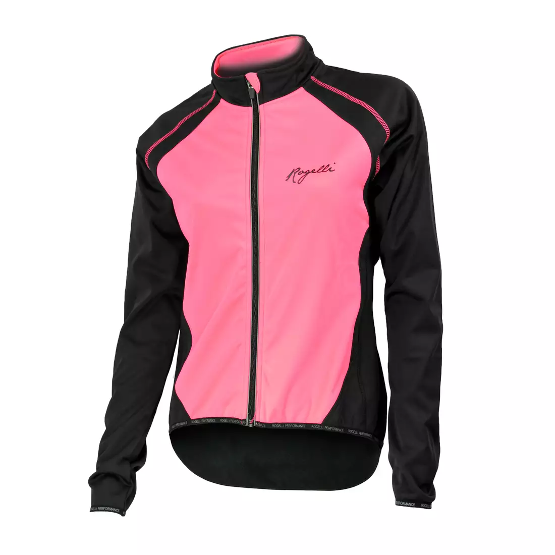 ROGELLI BICE - dámská Softshellová cyklistická bunda, barva: Růžová