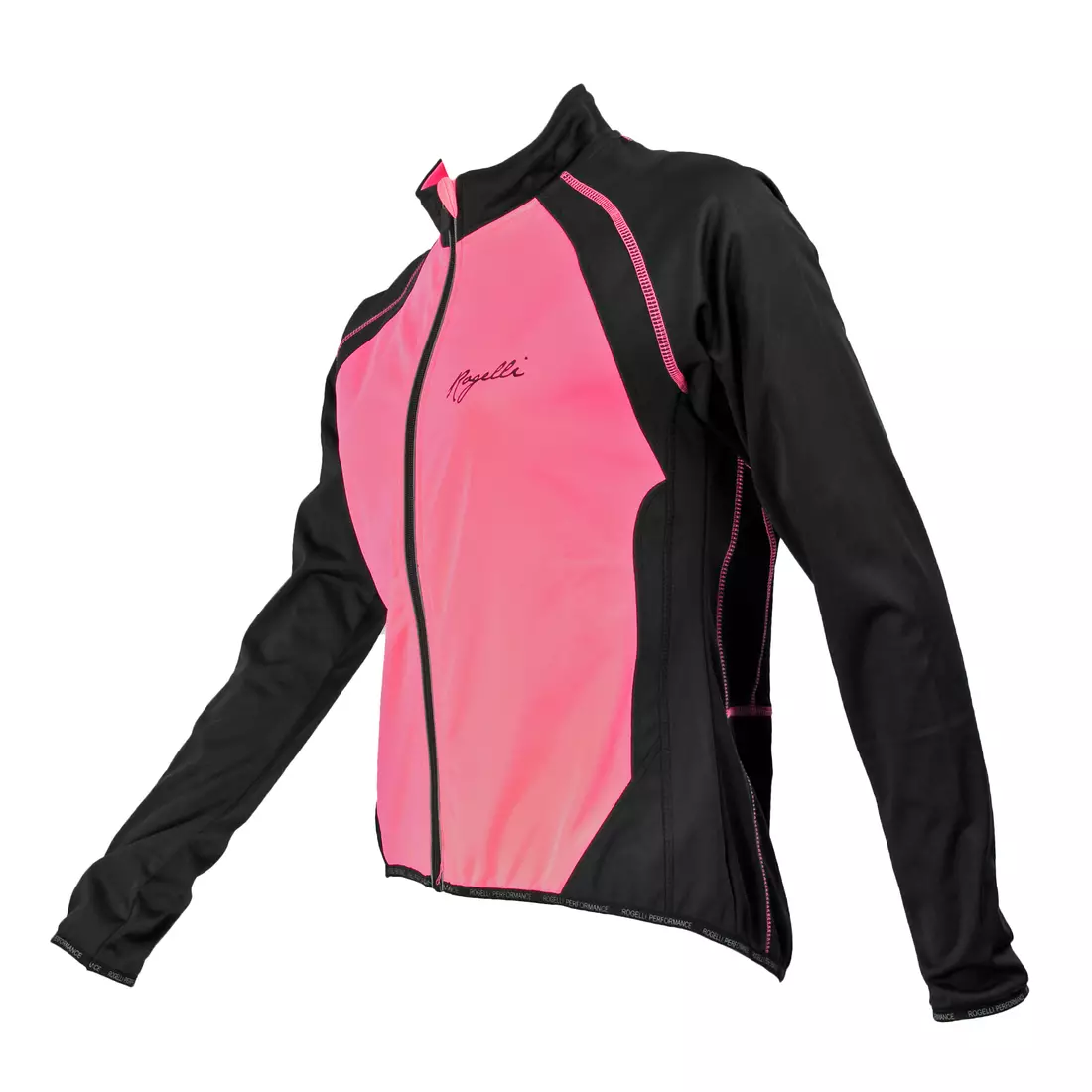 ROGELLI BICE - dámská Softshellová cyklistická bunda, barva: Růžová