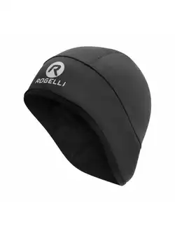 ROGELLI LAZIO - čepice softshellové přilby, barva: černá