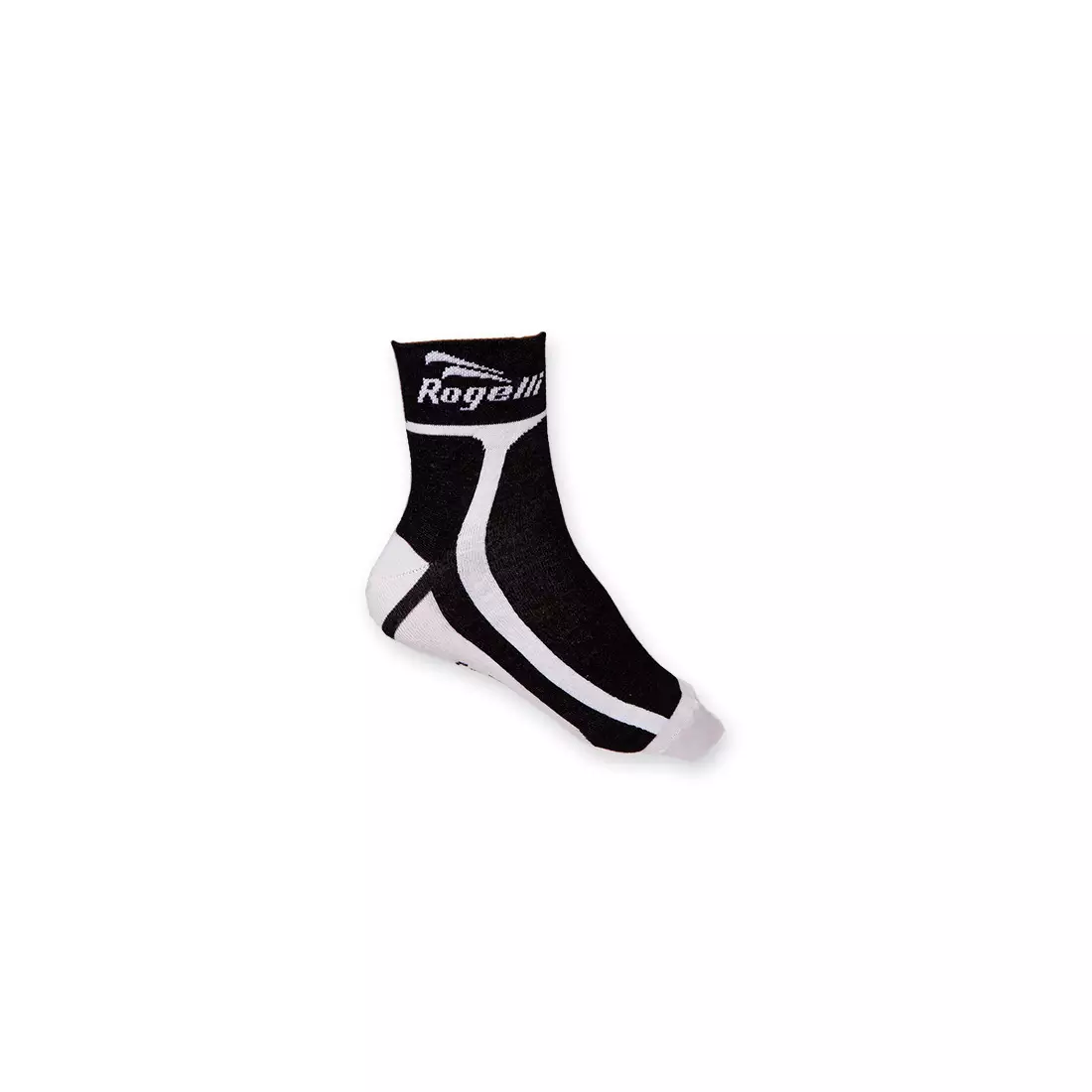 ROGELLI RCS-03 - COOLMAX - cyklistické ponožky, černobílé