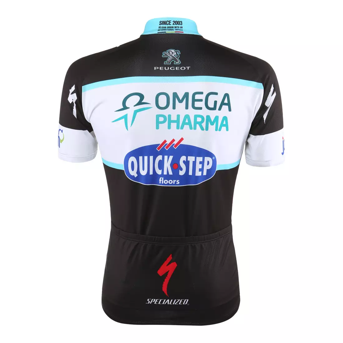 VERMARC - OMEGA PHARMA 2014 cyklistický dres, krátký zip
