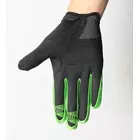 Zimní rukavice SHIMANO Windbreak ECWGLBWLS32, barva: Černá a zelená